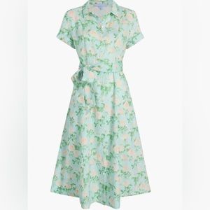 Hillhouse The Laura Dress size XXS blue roses